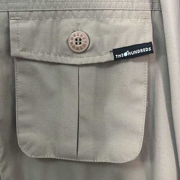 THE HUNDREDS KHAKI JACKET SIZE‎ XL - Picture 3 of 8